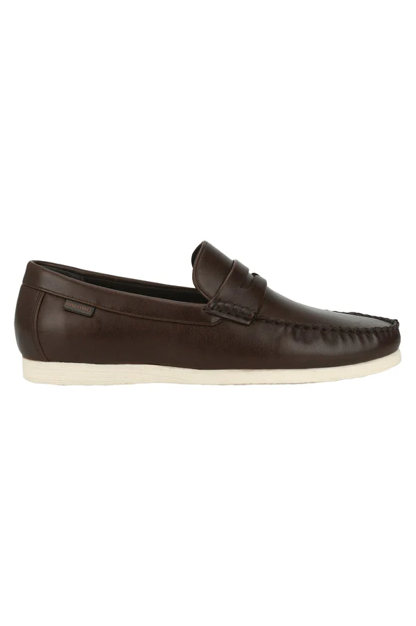 Men Brown Loafers - Image 3