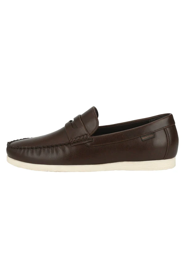 Men Brown Loafers - Image 4