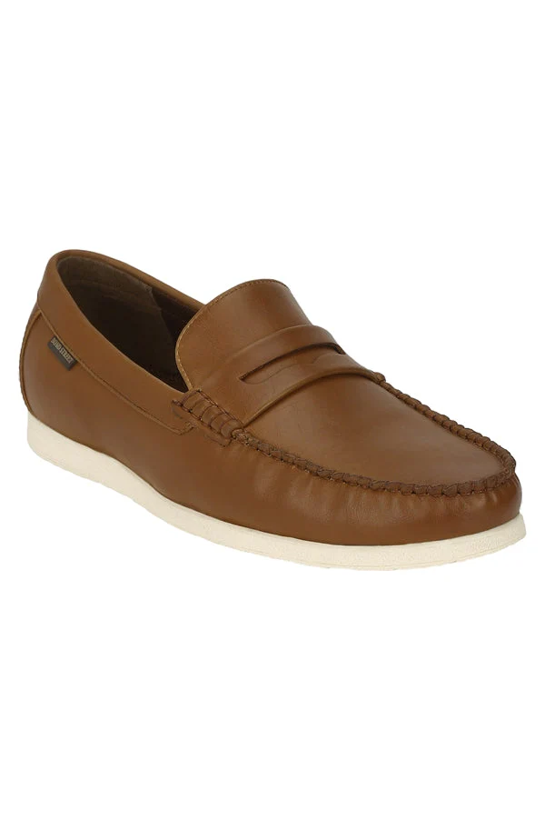 Men Brown Loafers - Image 9