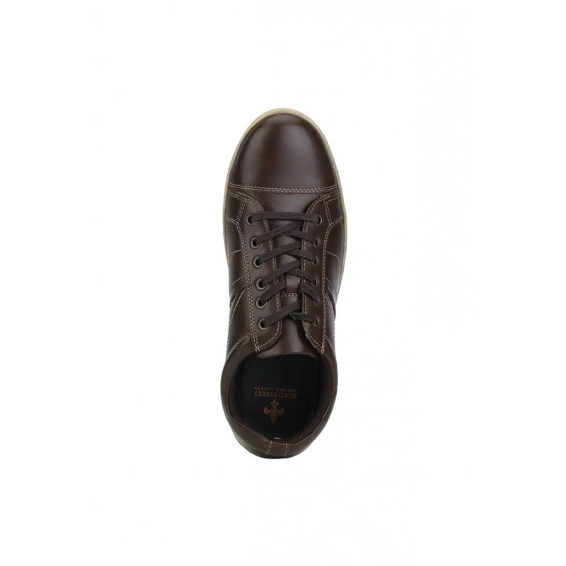 Men Brown Sneakers - Image 5