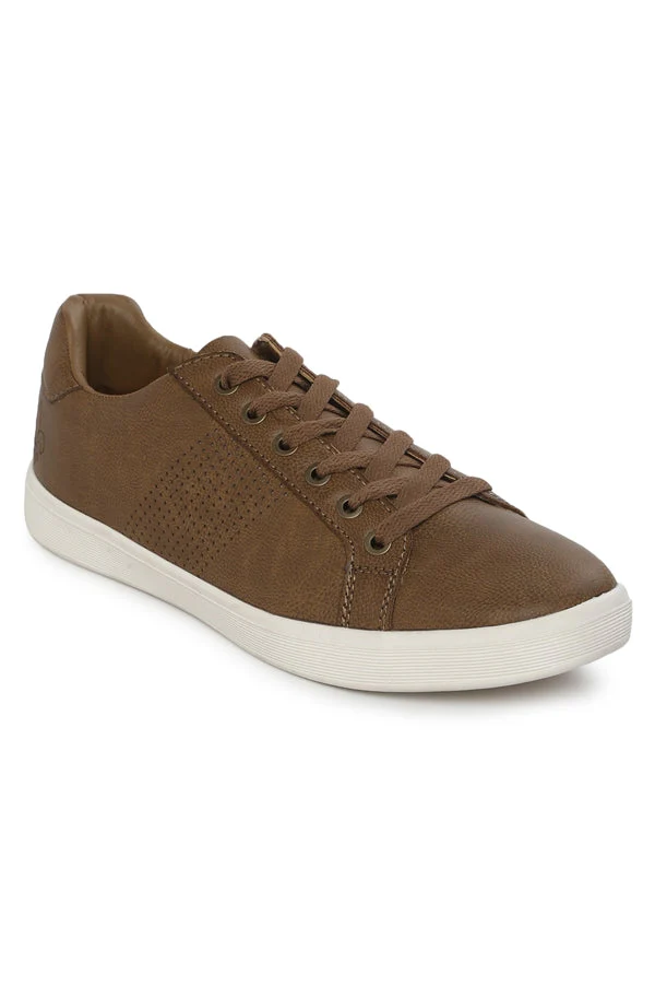 Men Brown Sneakers - Image 10