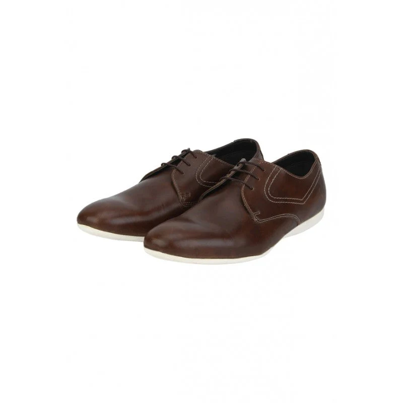 Men Brown Sneakers - Image 4