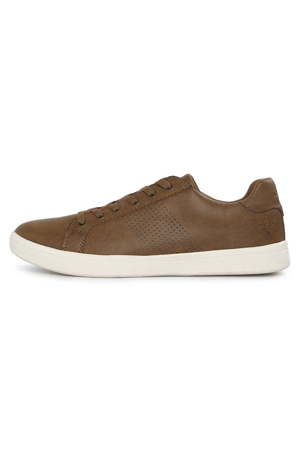 Men Brown Sneakers - Image 13