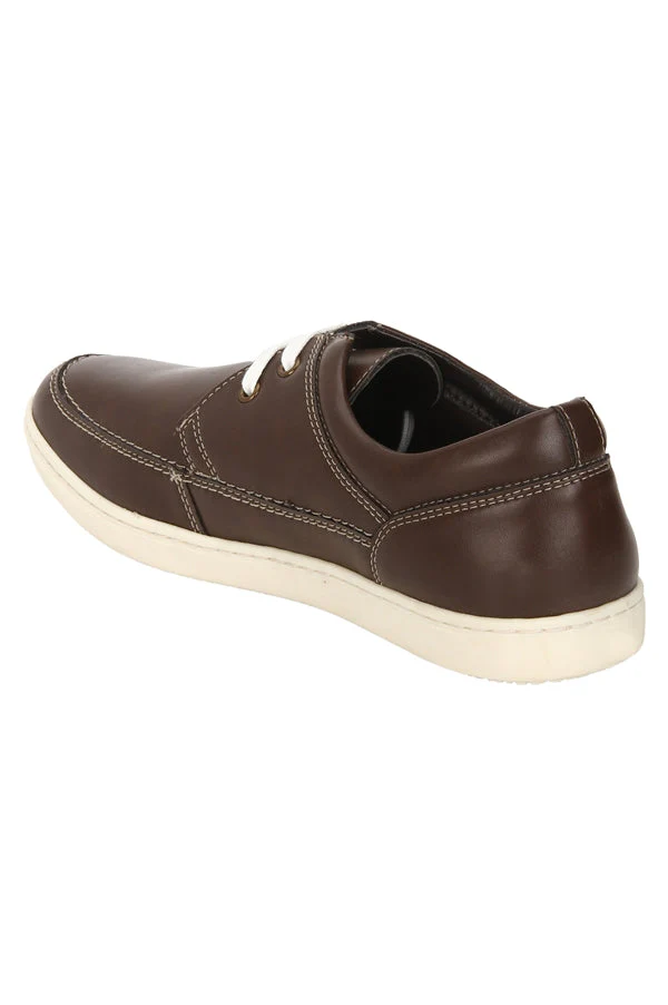 Men Brown Sneakers - Image 16