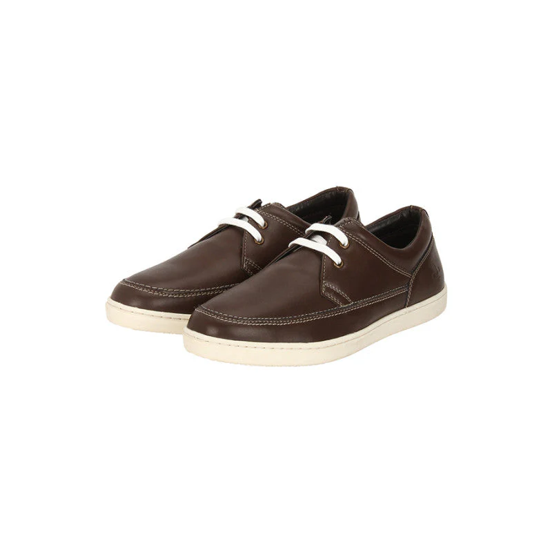 Men Brown Sneakers - Image 3