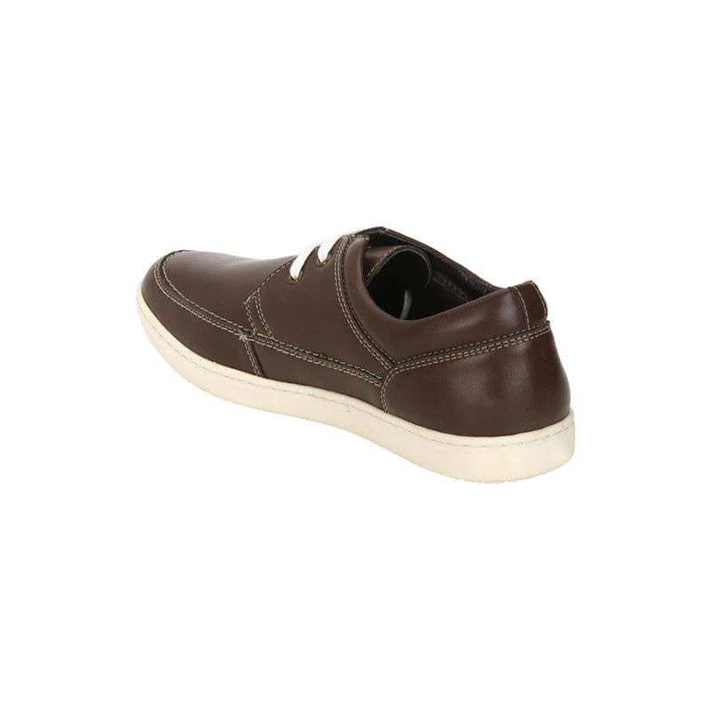 Men Brown Sneakers - Image 5