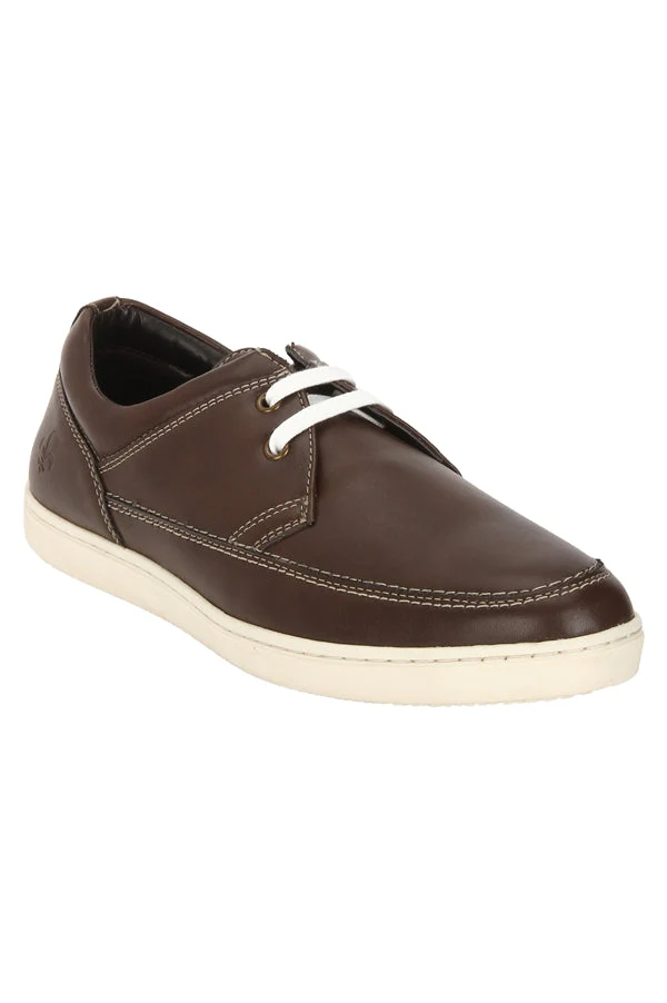 Men Brown Sneakers - Image 9
