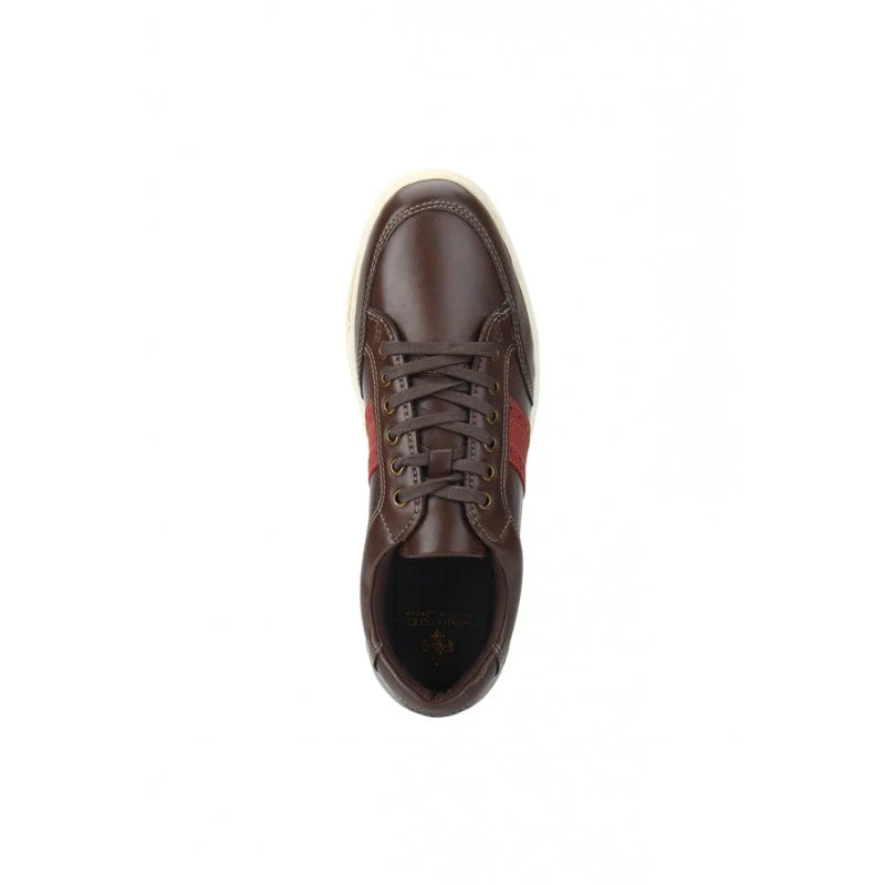 Men Brown Sneakers - Image 5