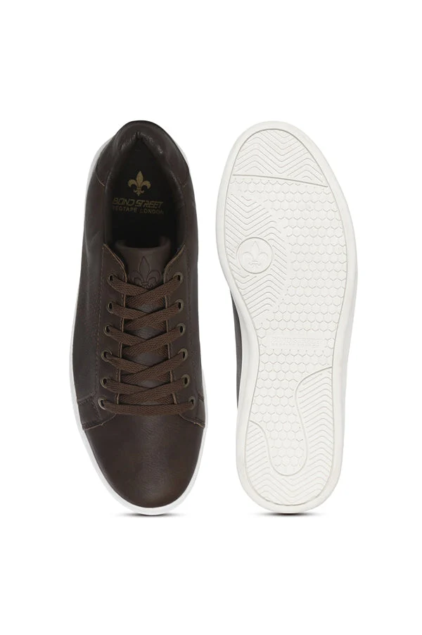 Men Brown Sneakers - Image 5