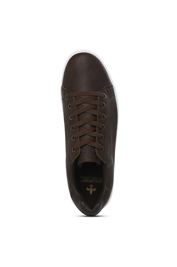 Men Brown Sneakers - Image 7