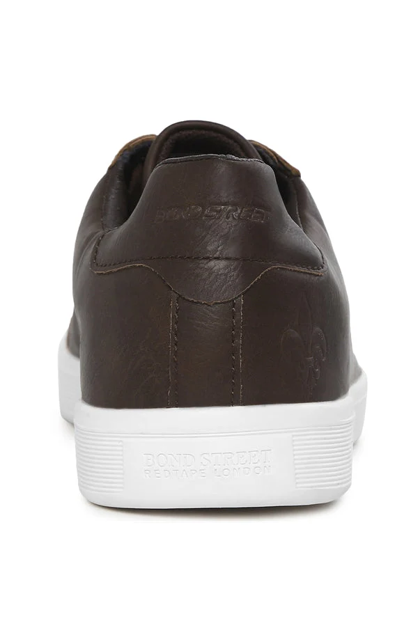 Men Brown Sneakers - Image 9