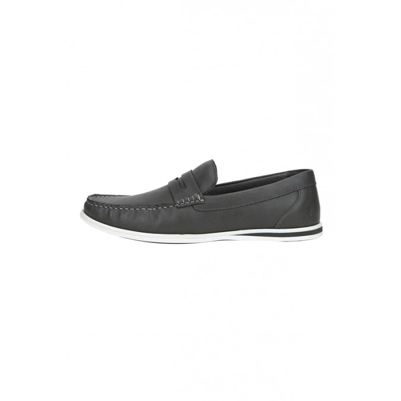 Men Grey Loafers - Image 3