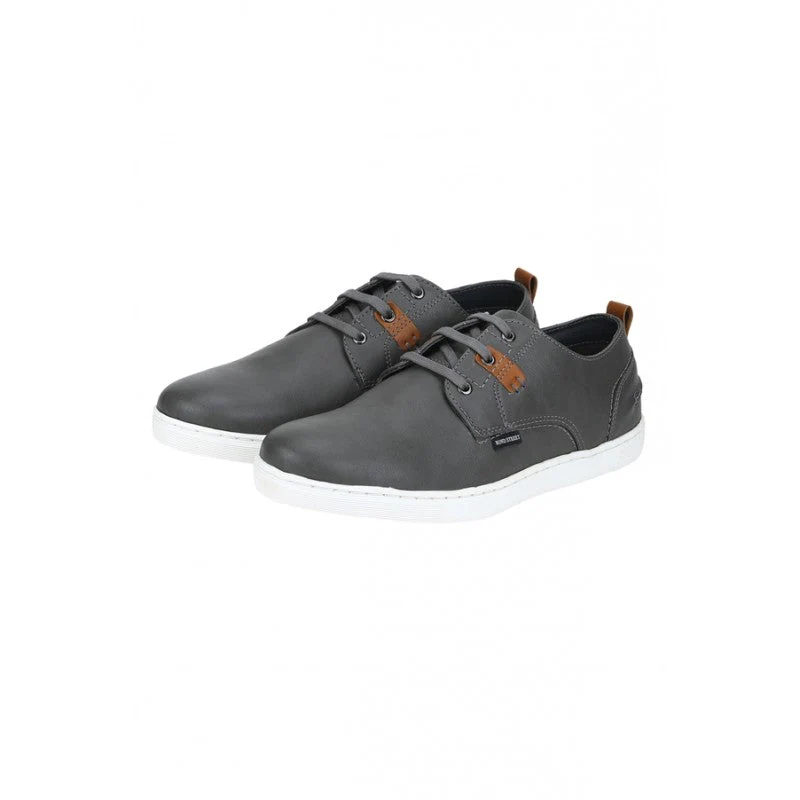 Men Grey Sneakers - Image 4