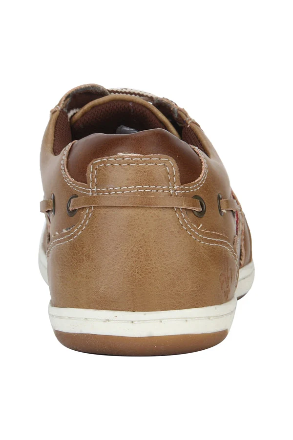Men Light Tan Boat Shoes - Image 7