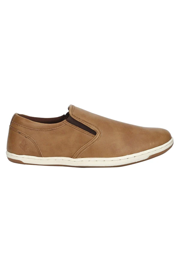 Men Light Tan Sneakers - Image 2