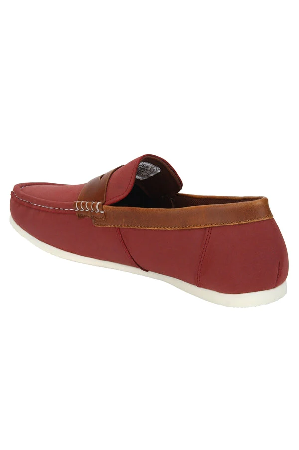 Men Maroon Loafers - Image 16