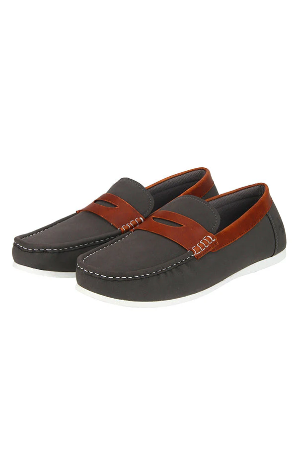 Men Maroon Loafers - Image 35