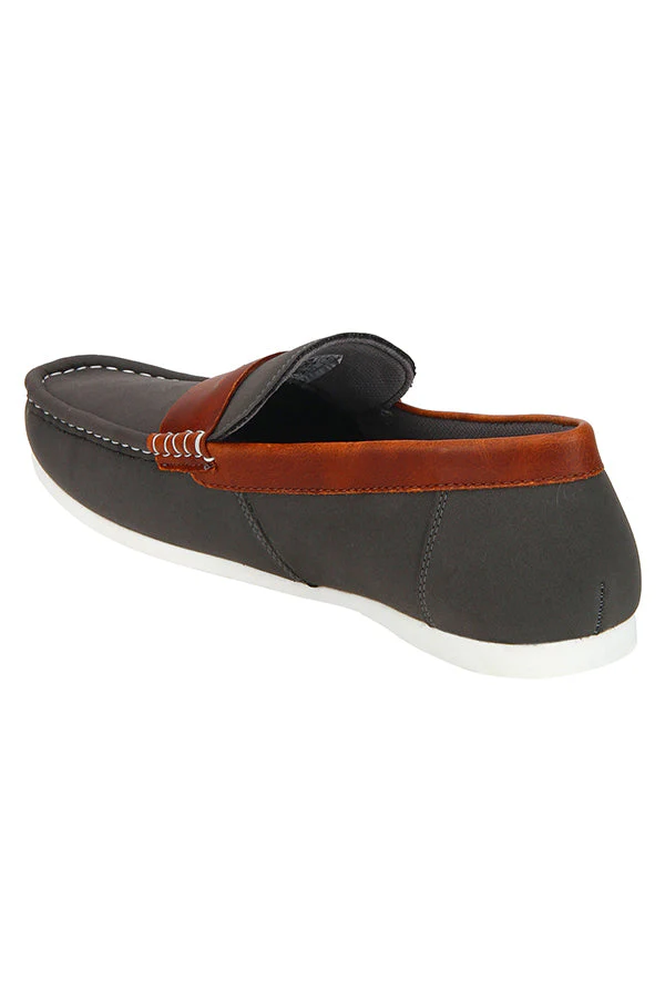 Men Maroon Loafers - Image 37
