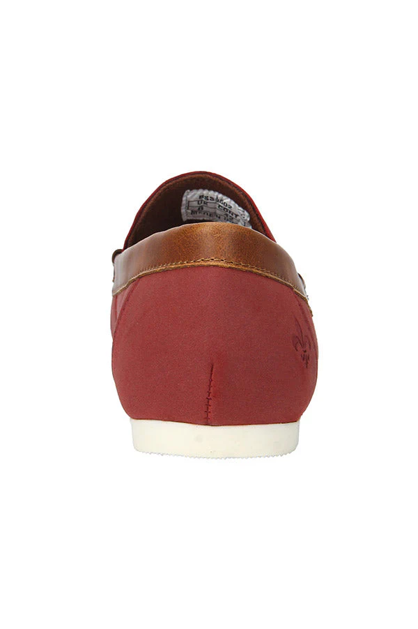 Men Maroon Loafers - Image 6