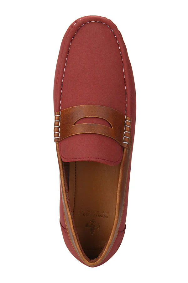 Men Maroon Loafers - Image 7