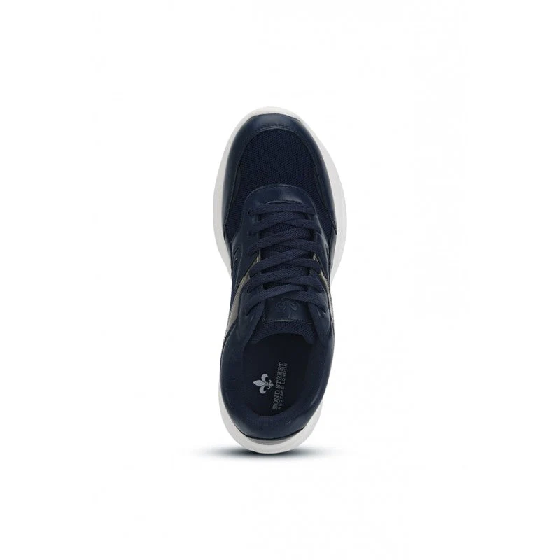 Men Navy Sneakers - Image 5