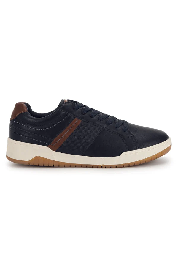 Men Navy Sneakers - Image 2