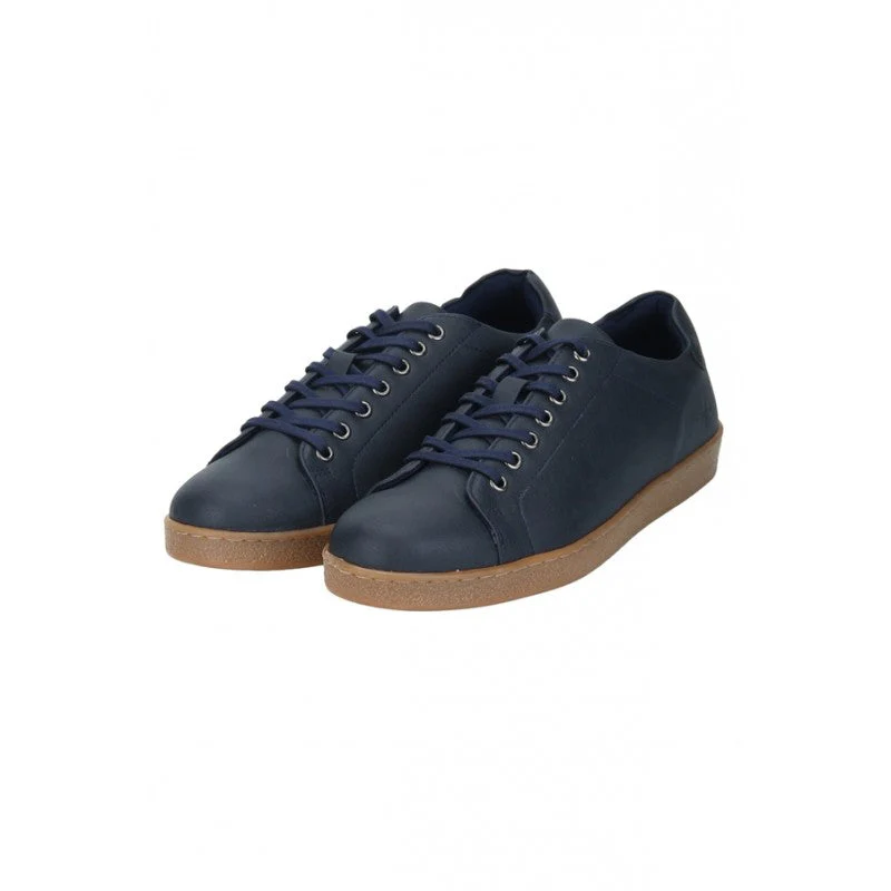 Men Navy Sneakers - Image 4