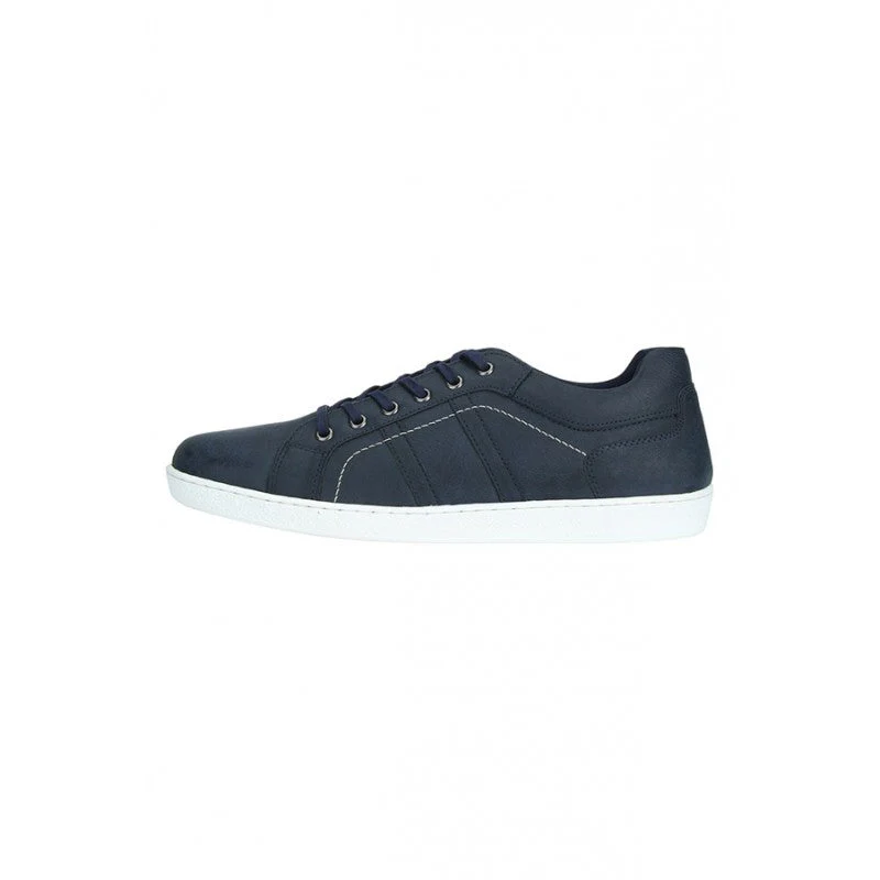 Men Navy Sneakers - Image 4