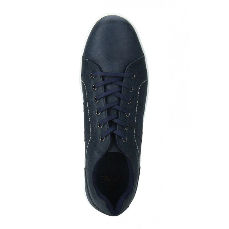 Men Navy Sneakers - Image 7
