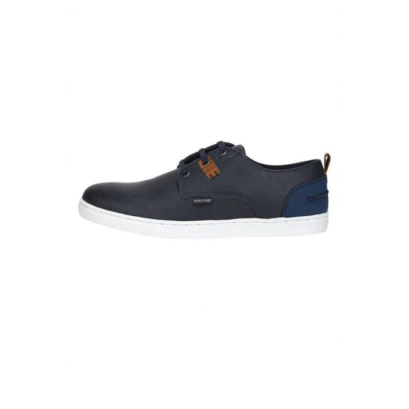 Men Navy Sneakers - Image 3