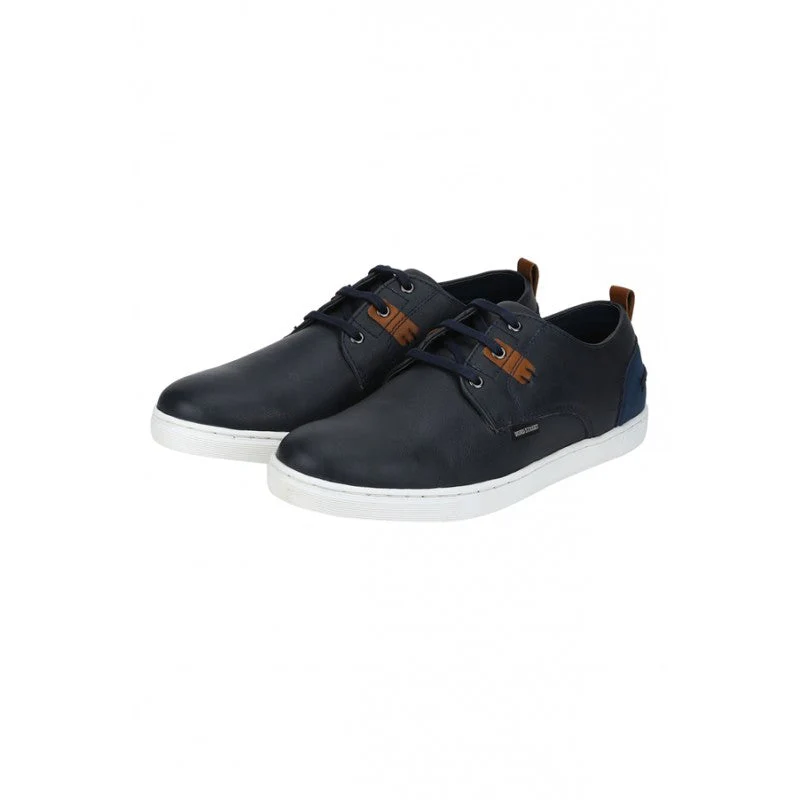 Men Navy Sneakers - Image 4