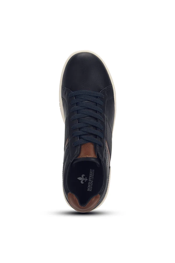 Men Navy Sneakers - Image 5