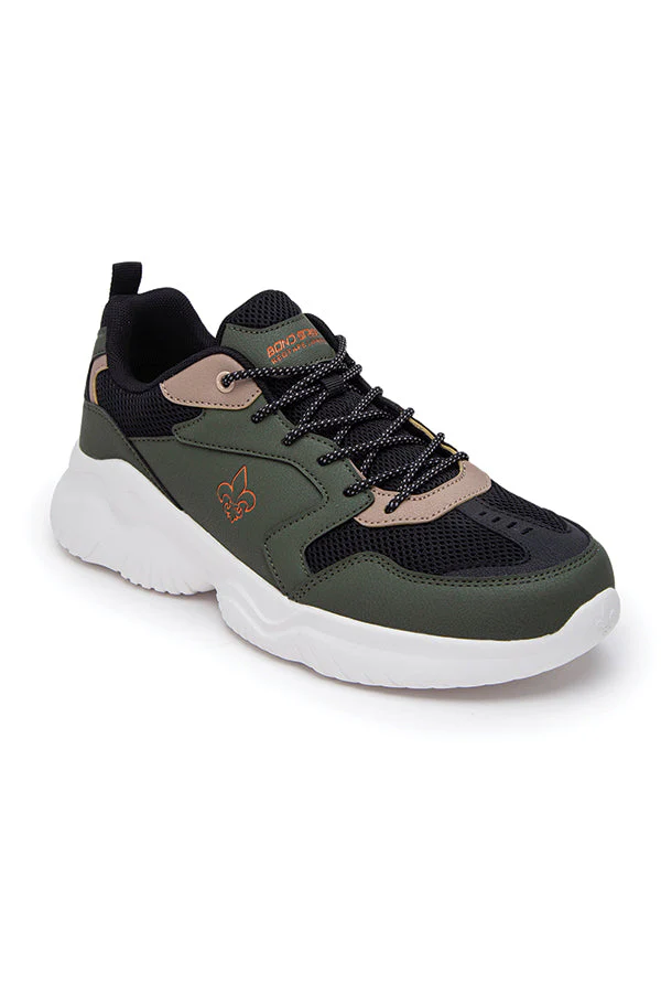 Men Olive Sneakers - Image 2