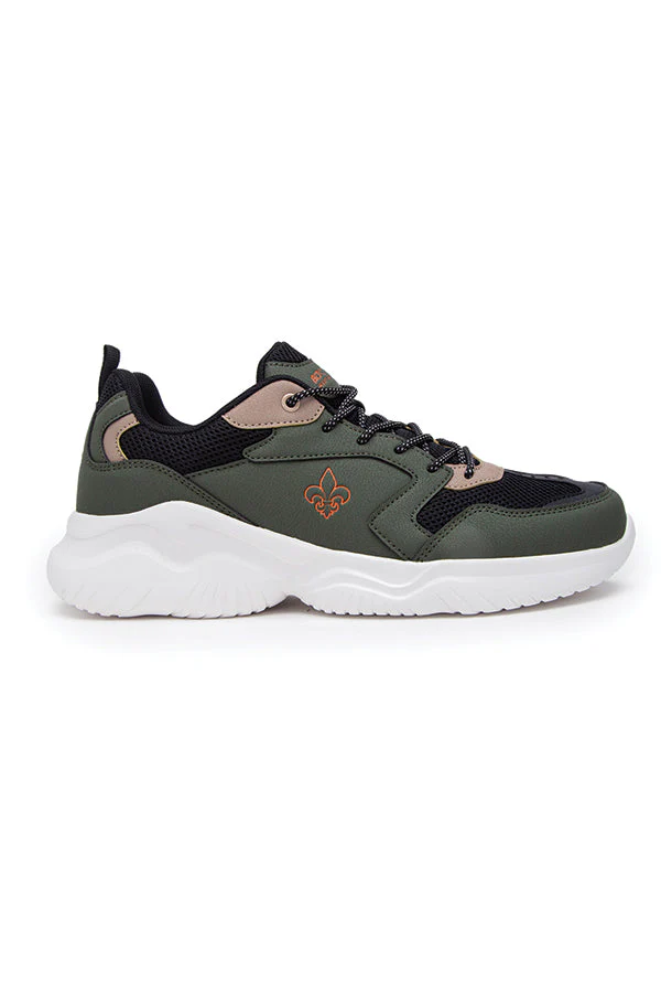 Men Olive Sneakers - Image 3
