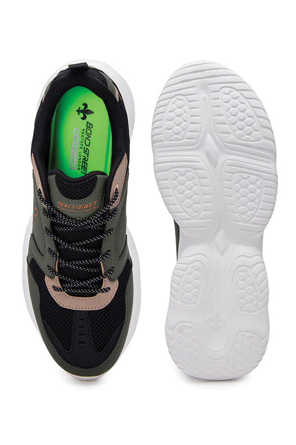 Men Olive Sneakers - Image 6