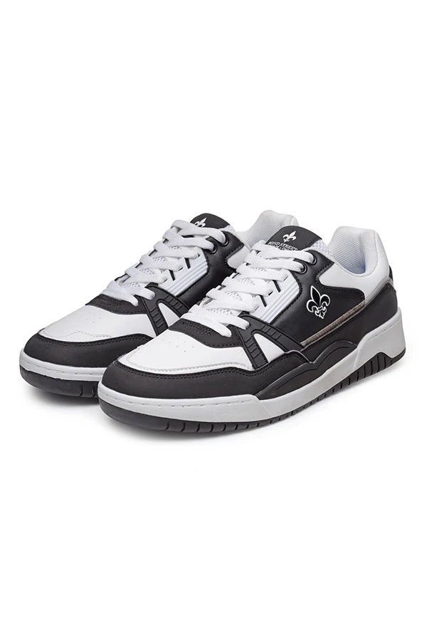 Men's Black And White Sneakers - Image 5