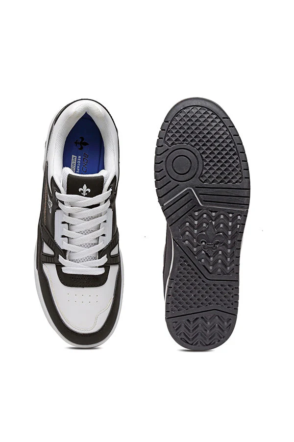 Men's Black And White Sneakers - Image 6
