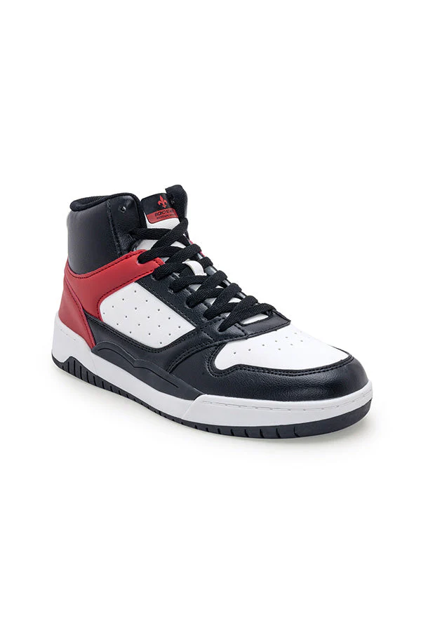 Men's Black High-Top Sneakers - Image 2