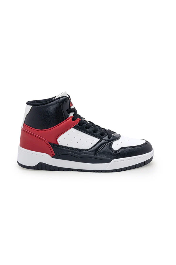 Men's Black High-Top Sneakers - Image 3