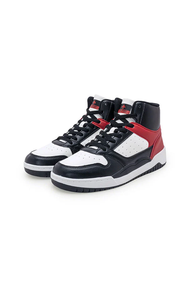 Men's Black High-Top Sneakers - Image 5