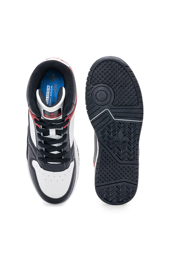 Men's Black High-Top Sneakers - Image 6