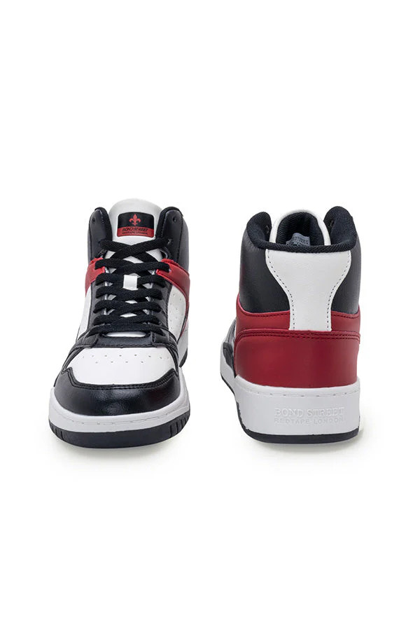 Men's Black High-Top Sneakers - Image 8