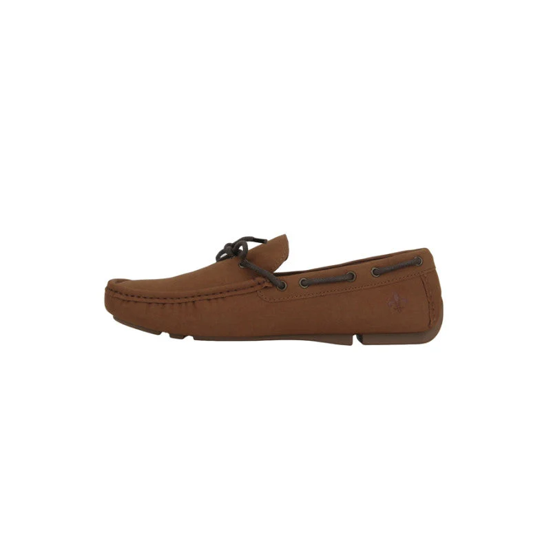 Men Tan Boat Shoes - Image 3