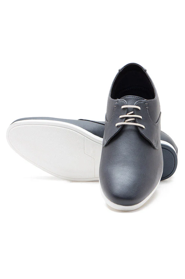 Men Tan Derby Shoes - Image 11