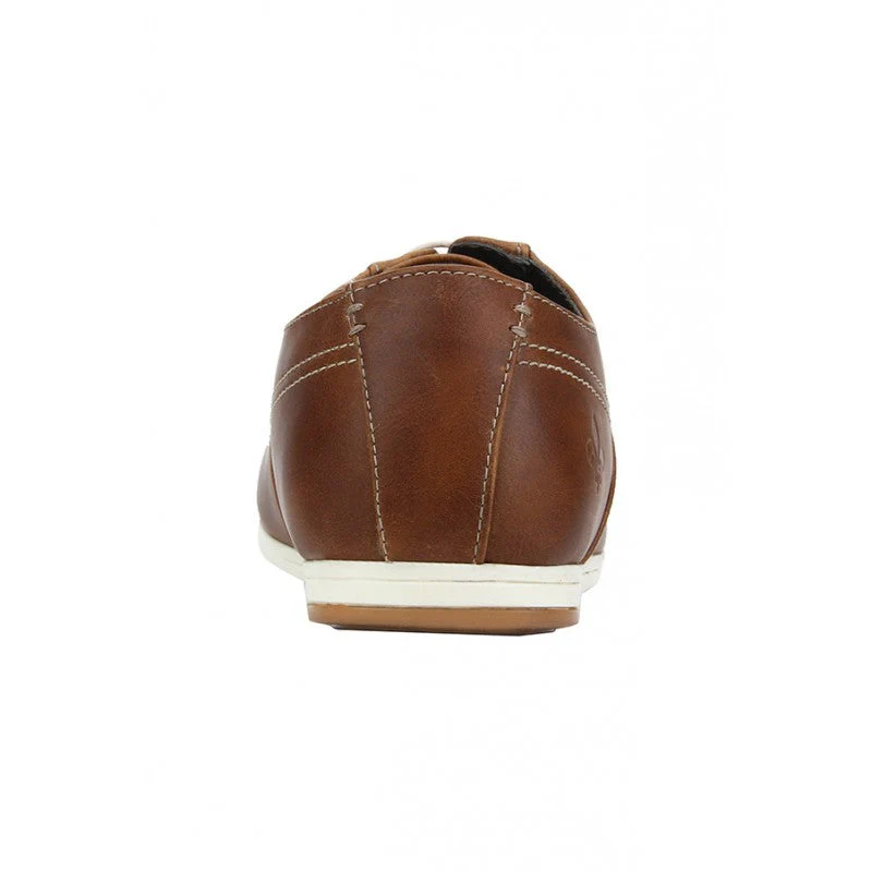 Men Tan Derby Shoes - Image 6