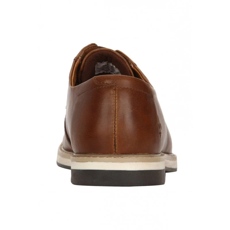 Men Tan Derby Shoes - Image 7