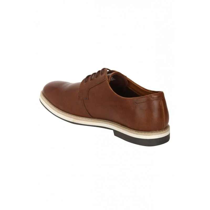 Men Tan Derby Shoes - Image 8