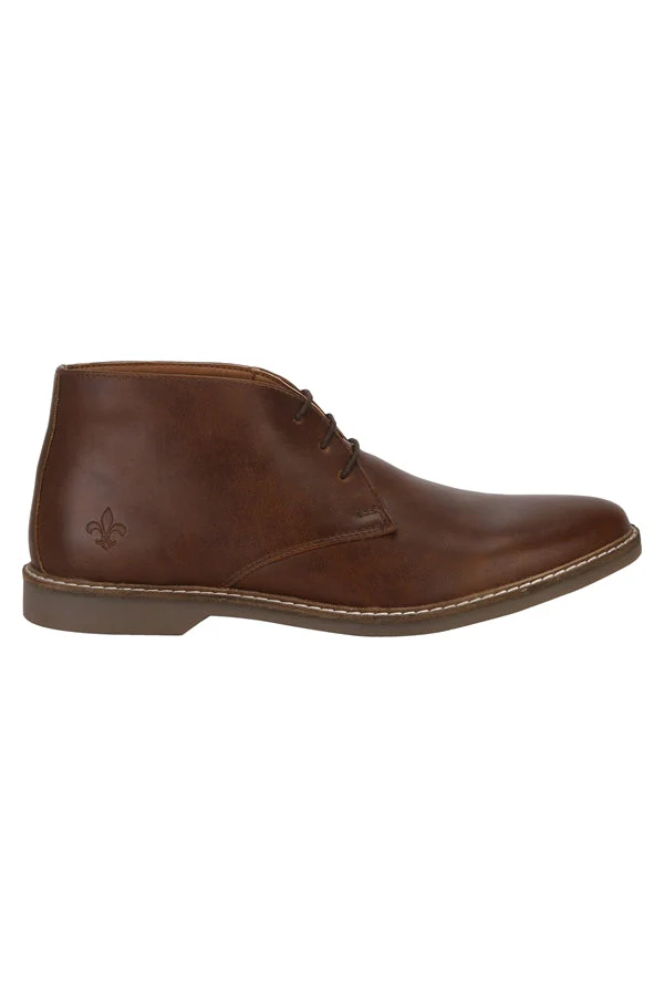 Men Tan Derby Shoes - Image 3