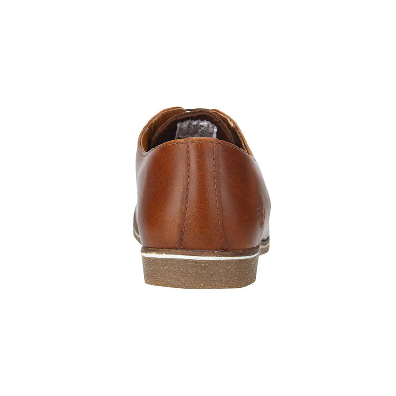 Men Tan Derby Shoes - Image 6