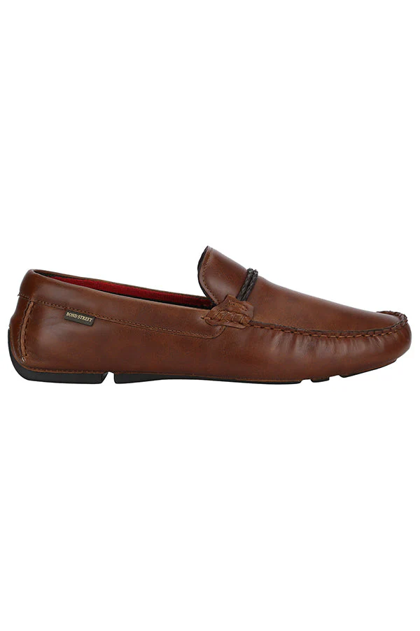 Men Tan Loafers - Image 2